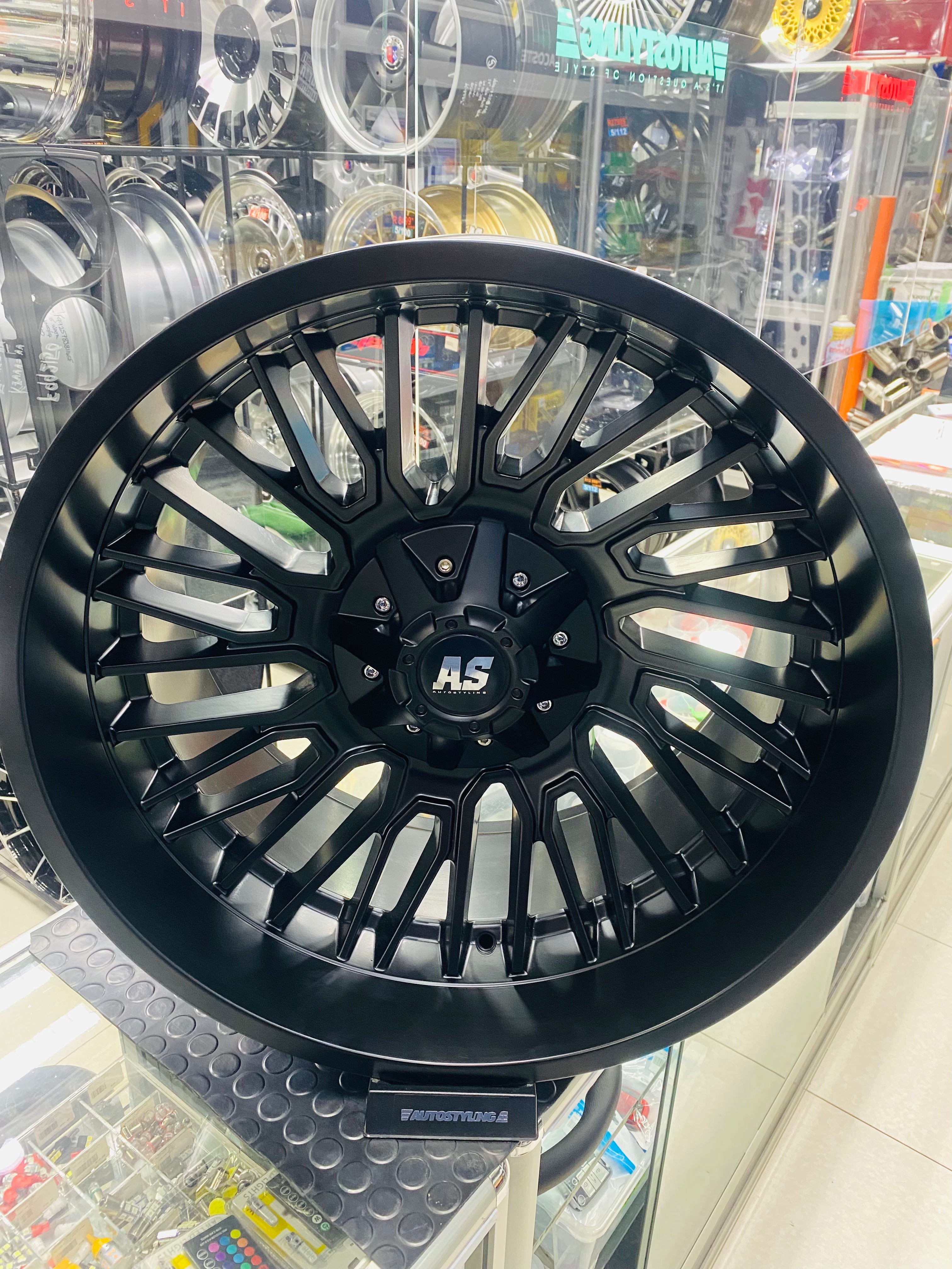 22" AS-FORGED RIMS for Ford F-150 & ranger 6/139 & 6/135 Matt BLACK